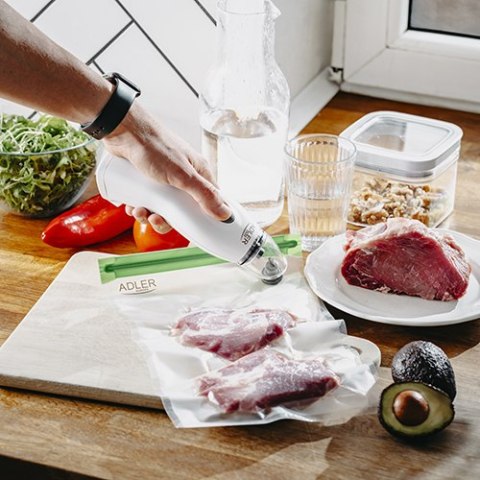 AD 4515 Pompka do pakowania próżniowego + zestaw do próżniowego pakowania