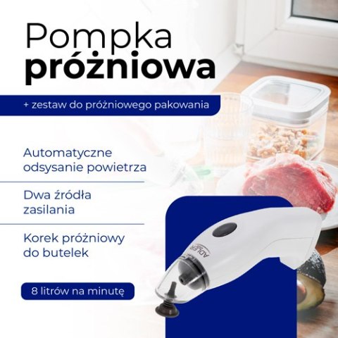 AD 4515 Pompka do pakowania próżniowego + zestaw do próżniowego pakowania