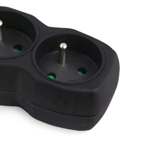 ELK205K Esperanza listwa zasilająca 4 gn. 1.5m czarna