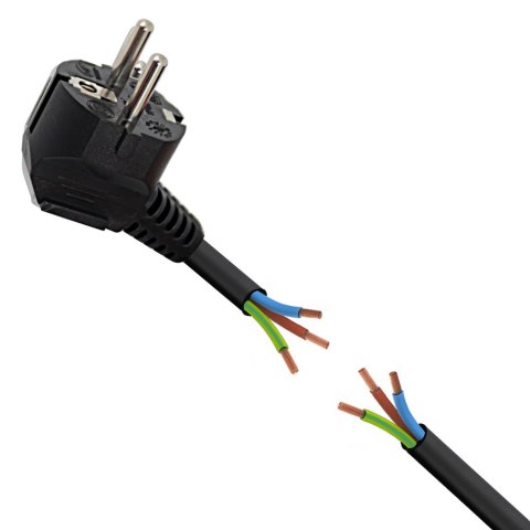 ELK205K Esperanza listwa zasilająca 4 gn. 1.5m czarna