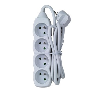 ELK205W Esperanza listwa zasilająca 4 gn. 1.5m biała