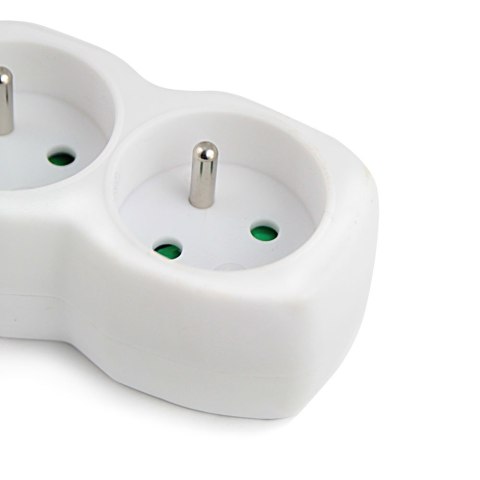 ELK211W Esperanza listwa zasilająca 3 gn. wł. 3m biała