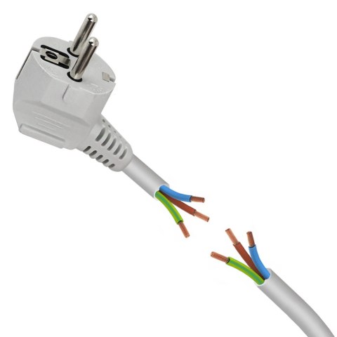 ELK218W Esperanza listwa zasilająca 6 gn. wł. 3m białą