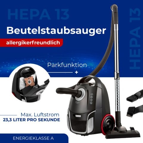 AD 7054 Odkurzacz workowy przyjazny alergikom - hepa 13