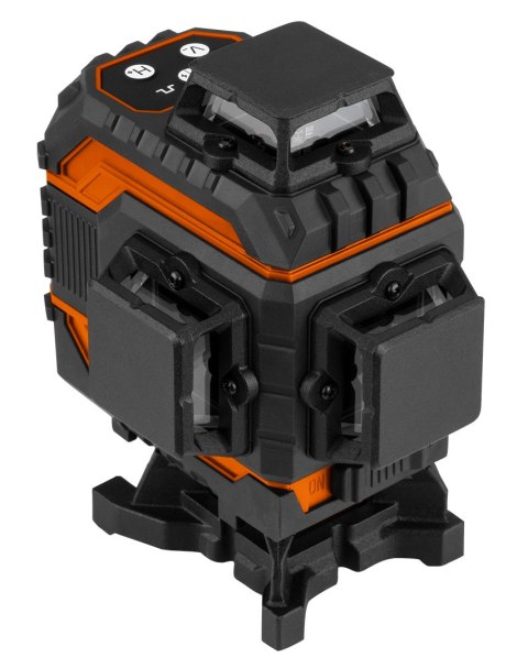 Laser 3D, 12 linii, zielony, walizka, tarcza celownicza, magnetyczny uchwyt, ładowarka Laser 3D, 12 linii, zielony, walizka, tarcza celownicza, magnetyczny uchwyt, ładowarka