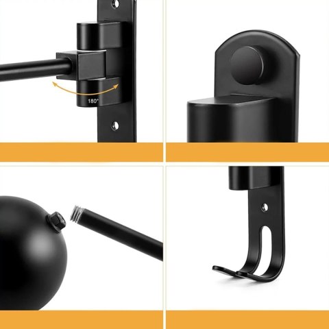 RW45A Uchwyt na kask motocyklowy