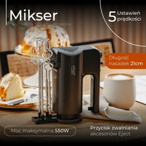 AD 4230 Mikser z wysuwaną tacką na akcesoria