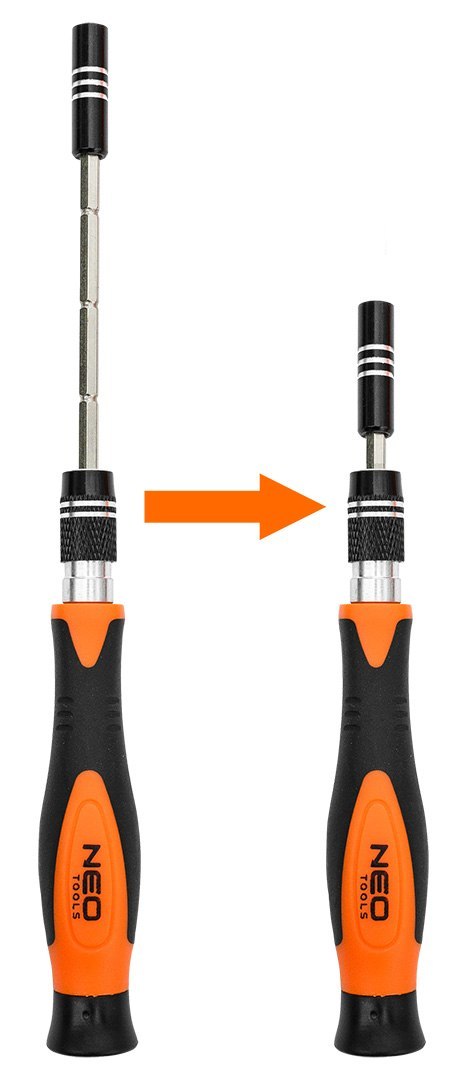 Końcówki wkrętakowe precyzyjne z uchwytem 45 szt. Końcówki wkrętakowe precyzyjne z uchwytem 45 szt.