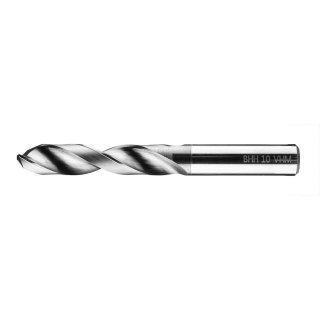 Wiertło węglikowe Baildon DIN 6537 K WK3 10 mm, VHM TiAlN, 89-47 mm