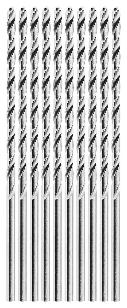 Wiertła do metalu Baildon BASIC DIN 340 RN NWKb 2 mm, HSS (S), 85-56 mm, wielokrotność 10