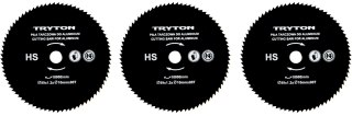 Zestaw tarczy tnących hss 89x10mm do przecinarki tpw600k - 3 szt