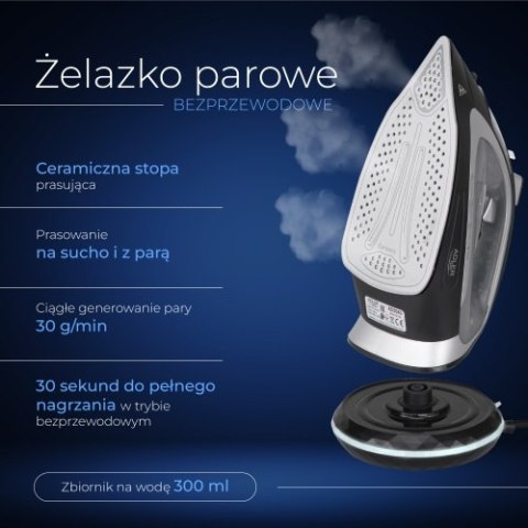AD 5043 Żelazko parowe - bezprzewodowe