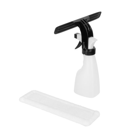 Butelka ze spryskiwaczem i nakładką mopującą do mycia okien TEESA Butelka ze spryskiwaczem i nakładką mopującą do mycia okien TEESA
