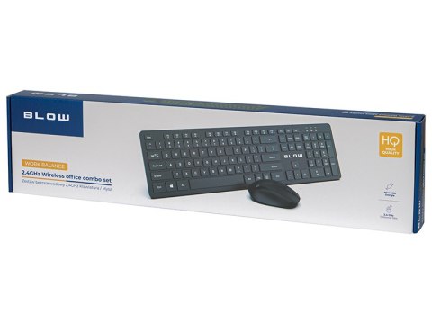 85-475# Klawiatura+mysz radiowa 2,4ghz blow work balance