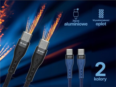 Kabel TRACER Typ C - Typ C 1m BK