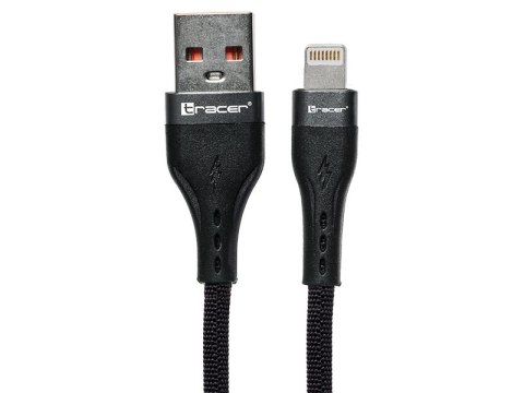 Kabel TRACER USB A - Lightning 1m BK