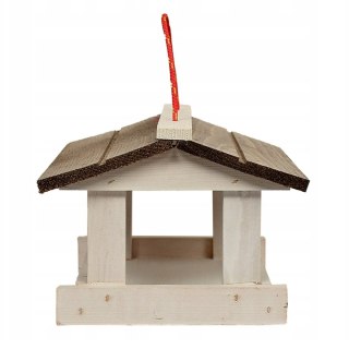 Karmnik Dla Ptaków, Drewniany, Wiszacy