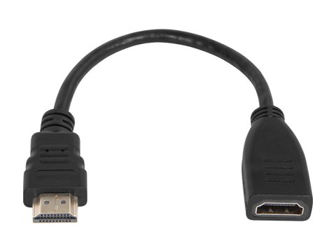 92-158# Przejście hdmi gniazdo hdmi-wtyk hdmi 0,2m 92-158# Przejście hdmi gniazdo hdmi-wtyk hdmi 0,2m
