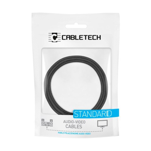 Kabel wtyk USB A - wtyk USB C/ wtyk lightningh (2w1) 1m