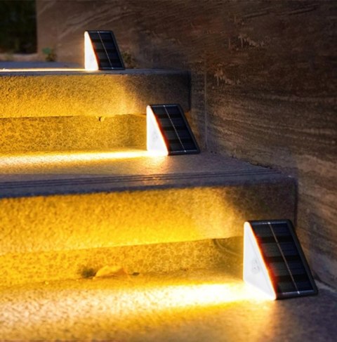 ZD148A Solarna lampka led na schody 2szt