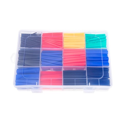 Zestaw rurek termokurczliwych 800szt.E6252