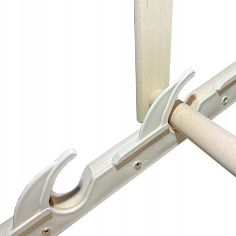 Zestaw stolik do lezaków +2 lezaki żółty, Woodok