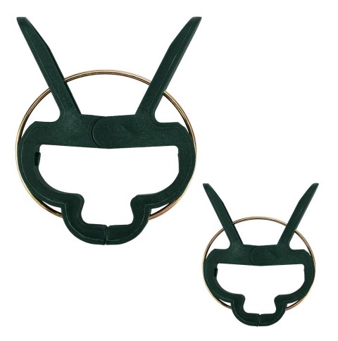 Klipsy do mocowania roślin zestaw 20 sztuk - 10 małych i 10 dużych