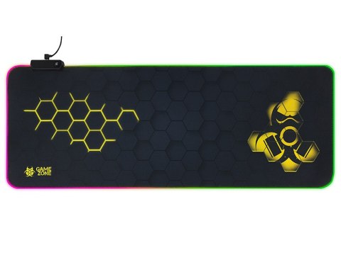 Podkładka pod klawiaturę i mysz TRACER GAMEZONE Hexy1 RGB (80/30/0,4)