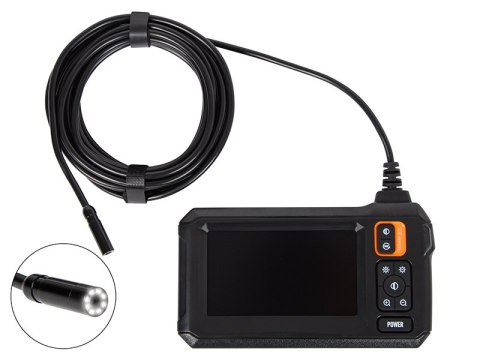 14-406# Endoskop kamera jednoobiektywowa 8mm 5m lcd 4,3" v3