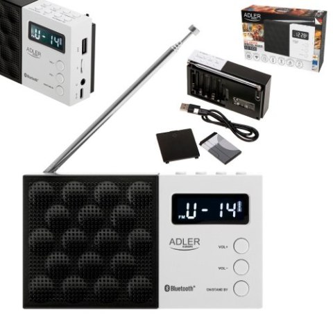 AD 1908 Radio cyfrowe pll am/fm