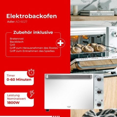 AD 6027 Piekarnik elektryczny 48l