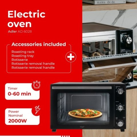 AD 6028 Piekarnik elektryczny 60l