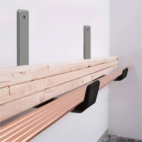 Uchwyt ścienny Maclean, na opony, koła, drabinę, rower, stalowy, max. obciążenie 10kg, MC-480