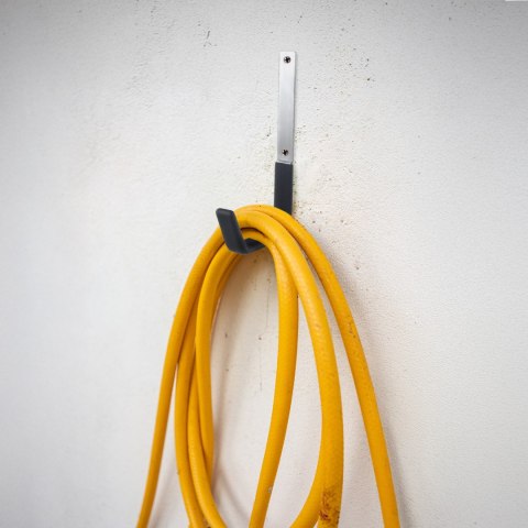 Uchwyt ścienny Maclean, na opony, koła, drabinę, rower, stalowy, max. obciążenie 10kg, MC-480