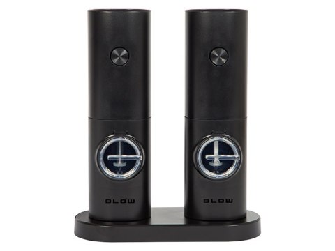 44-590# Elektryczny młynek do soli i pieprzu z okienkiem blow sp-01