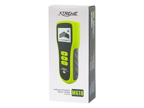 50-618# Detektor obecności napięcia drewna metalu m618 3w1 xtreme fazer 50-618# Detektor obecności napięcia drewna metalu m618 3w1 xtreme fazer