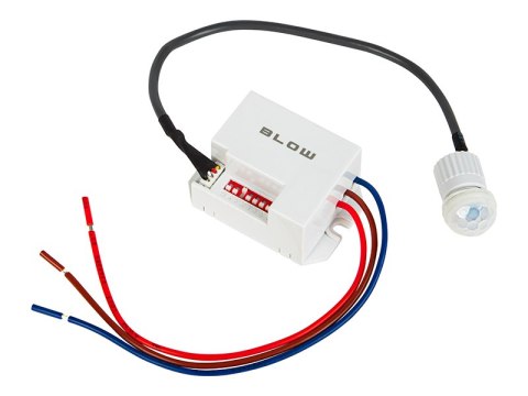 71-591# Czujnik ruchu zmierzchu blow ms-01 z sensorem pir biały