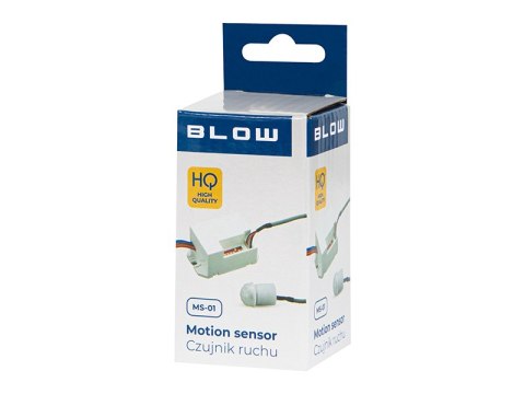 71-591# Czujnik ruchu zmierzchu blow ms-01 z sensorem pir biały