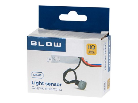 71-593# Czujnik zmierzchu blow ms-03 biały