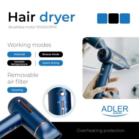 AD 2271 Suszarka do włosów superspeed