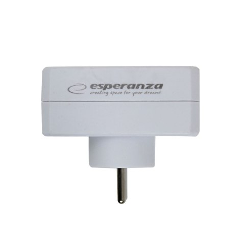 ELK305W Esperanza rozgałęźnik elektr. 2 gn. biały ELK305W Esperanza rozgałęźnik elektr. 2 gn. biały