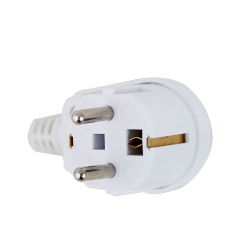 ELK308W Esperanza wtyczka kątowa uz. biała ELK308W Esperanza wtyczka kątowa uz. biała