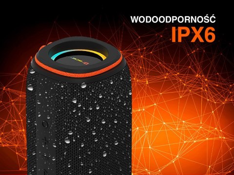 Głośniki TRACER XtremeBeat Lite TWS BT RGB BLACK