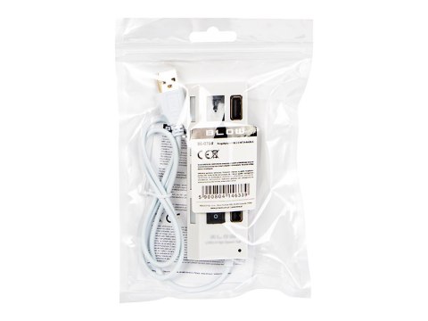 86-076# Rozgałęźnik usb wt.a-4xgn.a hub-07 biały