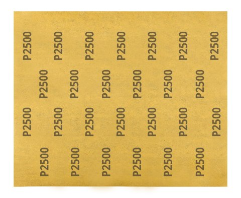 Papier ścierny wodny 230 x 280 mm, P2500 Papier ścierny wodny 230 x 280 mm, P2500