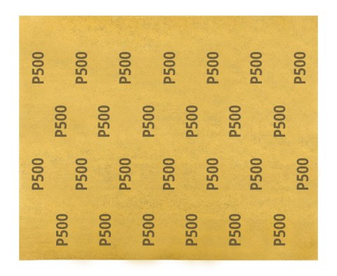 Papier ścierny wodny 230 x 280 mm, P500 Papier ścierny wodny 230 x 280 mm, P500