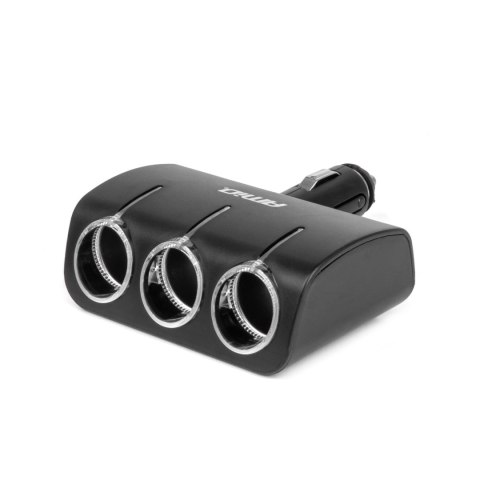 Rozdzielacz gniazda zapalniczki 12v 24v 120w 90° amio-04358