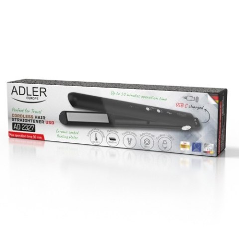 AD 2327 black Prostownica bezprzewodowa podróżna ? usb