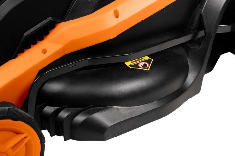 Kosiarka 1600W 380 mm, kosz 45L