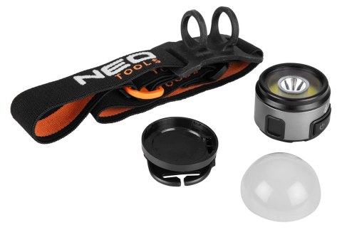 Lampa czołowa biwakowa aku 250+200 lm Lampa czołowa biwakowa aku 250+200 lm